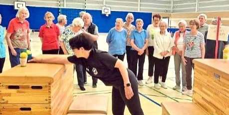 Sportlich im hohem Alter